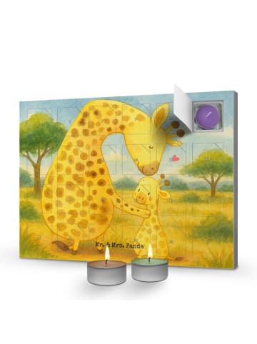 Mr. & Mrs. Panda Duftkerzen Adventskalender Giraffe Kind Design ... in Weiß