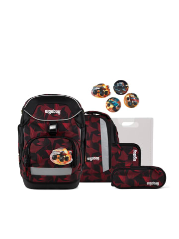 Ergobag Grundschulranzen, PACK "UnaufhaltBär" 6-tlg. in Schwarz