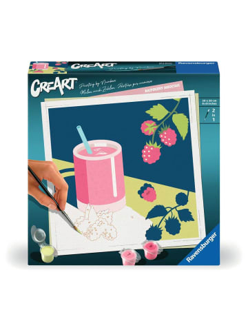 Ravensburger Malprodukte CreArt, Malen nach Zahlen Adults Trend - Mocktail Himbeere Ab 12 Jahre in bunt