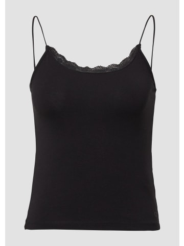 QS T-Shirt in 9999_schwarz