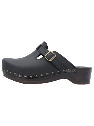 Berkemann Pantolette Riemen-Toeffler in schwarz