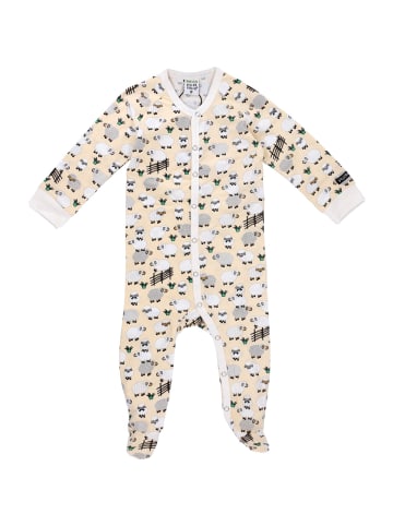 Villervalla Strampler Schaf in gelb