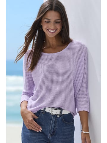 Vivance by Lascana 3/4-Arm-Shirt in lila