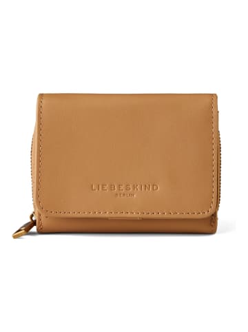 LIEBESKIND BERLIN Gloria II Geldbörse RFID Schutz Leder 8.5 cm in light tan