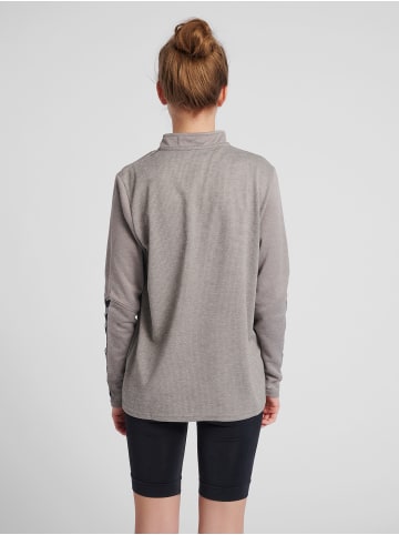 Hummel Halbreißverschluss Jacke Hmlauthentic Damen in GREY MELANGE