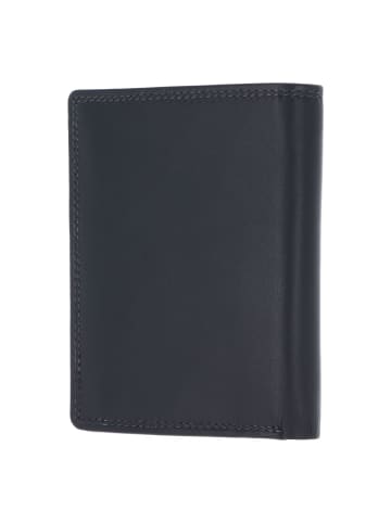 Golden Head Polo Geldbörse RFID Schutz Leder 12 cm marineblau