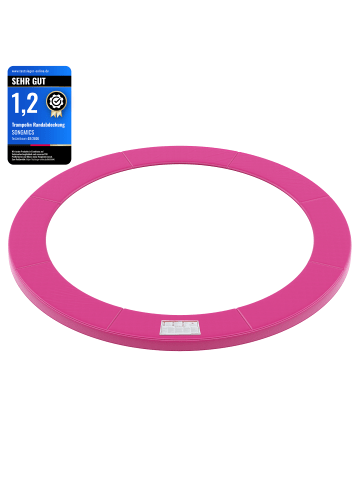 SONGMICS Trampolin Randabdeckung Saul in Rosa - Ø305 cm