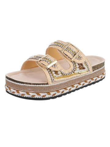Ital-Design Sandale & Sandalette in Beige