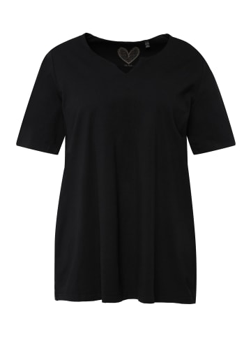 Ulla Popken Shirt in schwarz