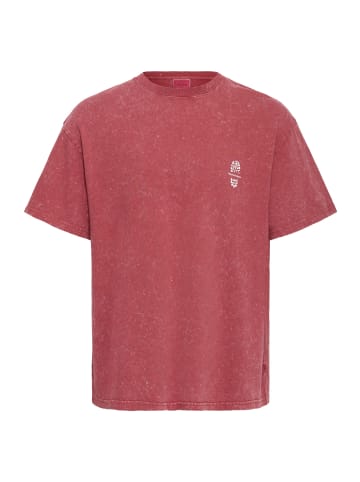 !SOLID Rundhalsshirt SDWick in Rot