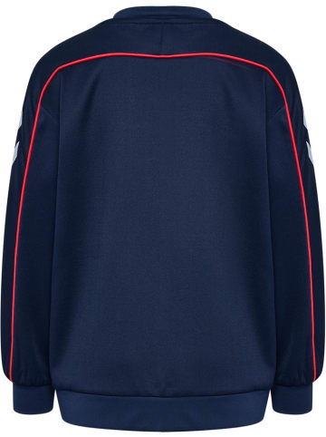 Hummel Kinder Sweatshirt "Interlock Crewneck" in Blau