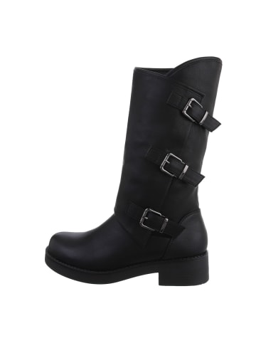 Ital-Design Stiefel in Schwarz