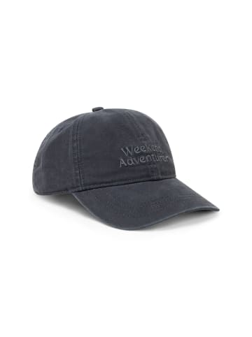Camel Active Cap aus Canvas mit Stickerei in Dunkelblau