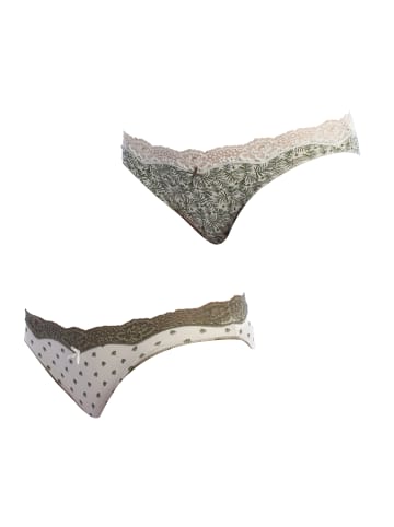 Janira 2er-Set: Pantys in Green