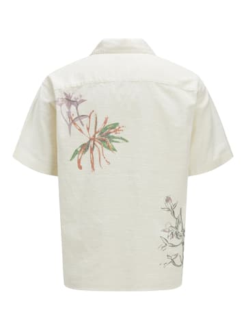 Jack & Jones Hawaii-Hemd in Antique White