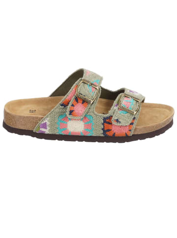 BIOSOFT Sandalen Zweischnaller in Khaki