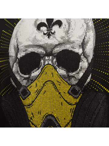 Roberto Geissini Skull Masked T-Shirt Schwarz Unisex