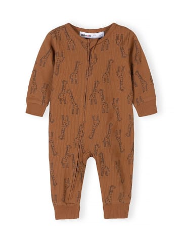 Minoti 3-er Pack Strampler NOSBABYRIB1 in Beige