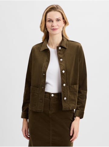 Marie Lund Cordjacke in khaki