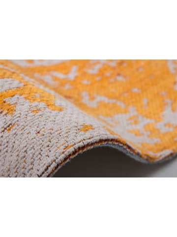 Kayoom Kurzflor Teppich Nostalgia 285 in orange - rechteckig