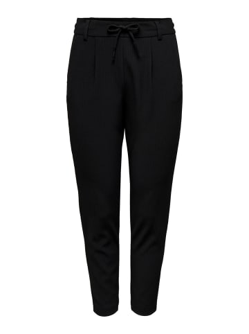 ONLY Stoffhose / Chino ONLPOPTRASH EASY FAUX SUED comfort/relaxed in Schwarz