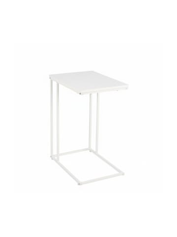 relaxdays Beistelltisch in Weiß - (B)50 x (H)64 x (T)35 cm