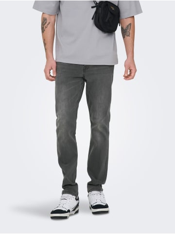 ONLY & SONS Slim Fit Jeans in Black Denim 1
