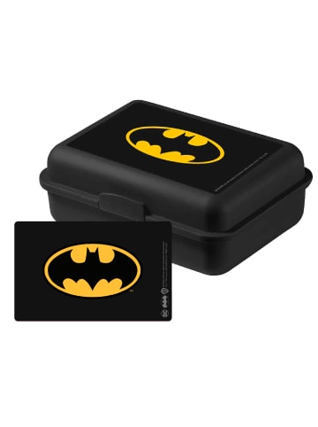 United Labels DC Comics Batman Brotdose mit Trennwand - Logo in schwarz