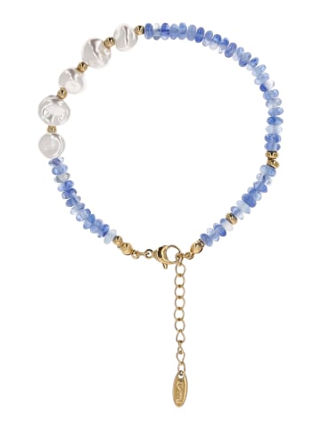 usha FESTIVAL Women Bracelet With Beads in Gold Blue