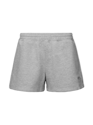 SNOCKS Sweatshorts Damen aus Bio-Baumwolle in Hellgrau
