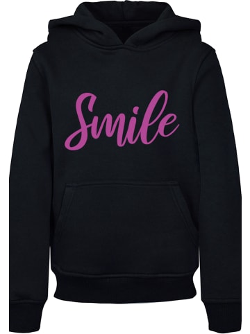 F4NT4STIC Hoodie Pink Smile UNISEX HOODIE in schwarz