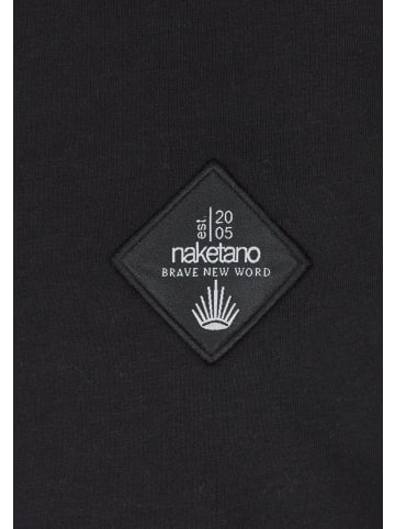 naketano T-Shirt Adonis Fischer 20 Black
