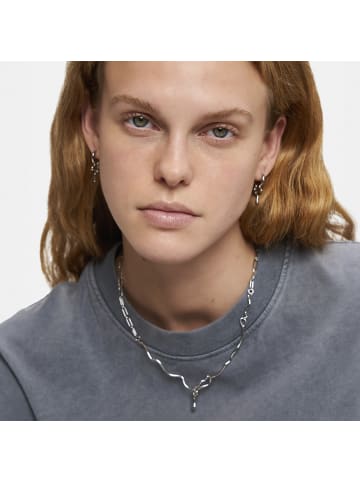 LIEBESKIND BERLIN Creolen The Melting Organic in silber