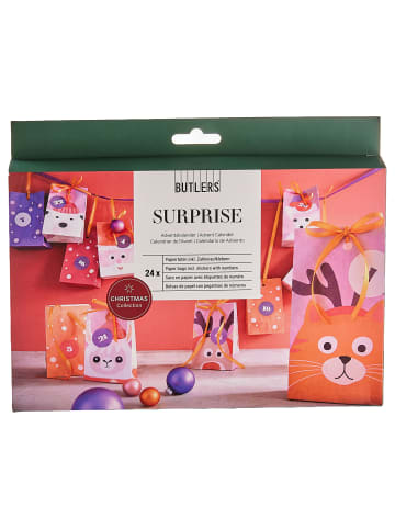 Butlers Butlers Adventskalender-Set SUPRISE 2-teilig in Multicolor