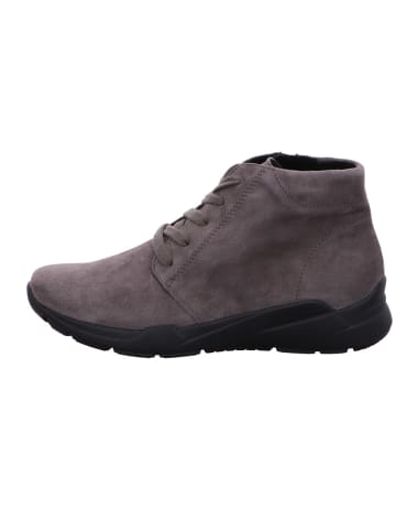 Schnür-Stiefeletten für Damen in taupe