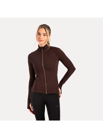 SMILODOX Trainingsjacke Kenna Gold in Braun