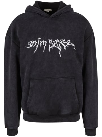 9N1M SENSE Kapuzenpullover in black