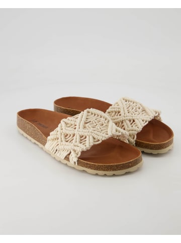 Verbenas Pantoletten in Beige