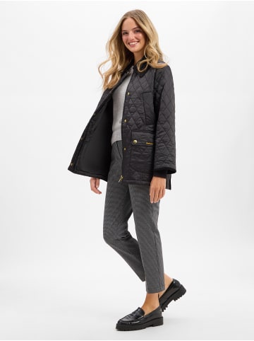 Barbour Steppjacke Beadnell in schwarz