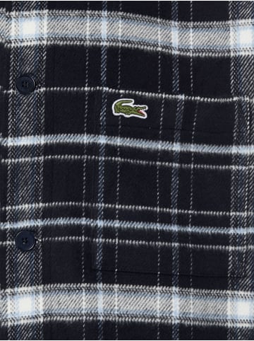 Lacoste Overshirt in marine ecru