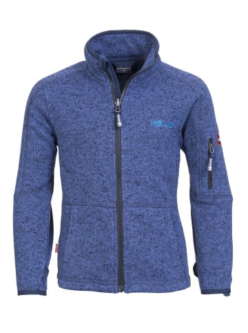 Trollkids Fleece-Jacke "Jondalen" in Französisch Blau