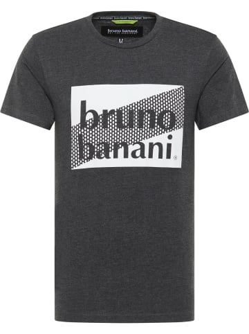 Bruno Banani T-Shirt CHRISTENSEN in Anthrazit / Melange