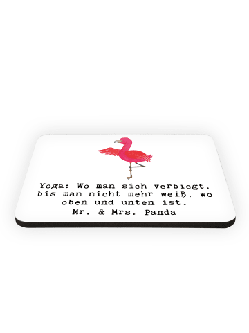 Mr. & Mrs. Panda magnet Yoga BalanZeichen mit Spruch in Weiß