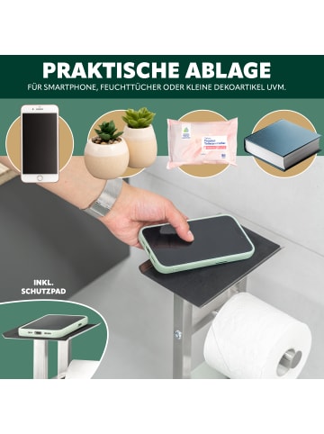 eluno Stand-WC-Garnitur 4in1 ca. 28 x 67 x 20 cm (B/H/T)