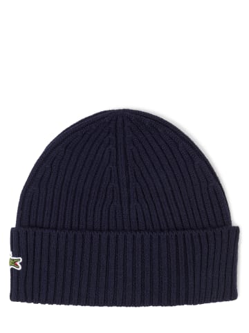 Lacoste Beanie in marine - 0003
