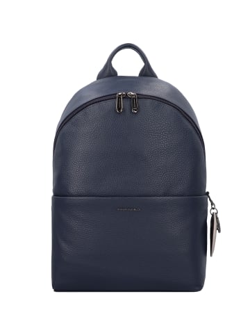 Mandarina Duck Mellow Leather Rucksack Leder 37 cm Laptopfach in dress blue