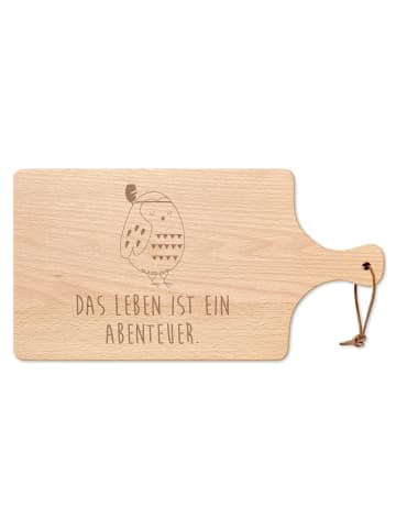 Mr. & Mrs. Panda schneidbrett Eule Federschmuck mit Spruch in Transparent