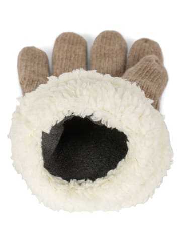 styleBREAKER Strickhandschuhe in Braun