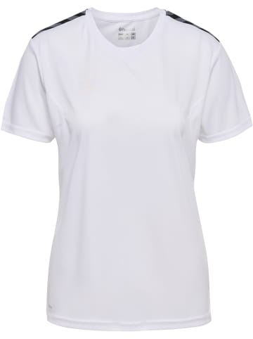 Hummel Hummel T-Shirt Hmlauthentic Multisport Damen Atmungsaktiv Schnelltrocknend in WHITE