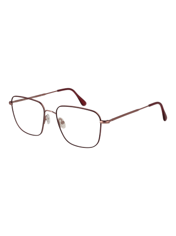 Andy Wolf Unisex Optische Fassungen Quadrat Burgunder